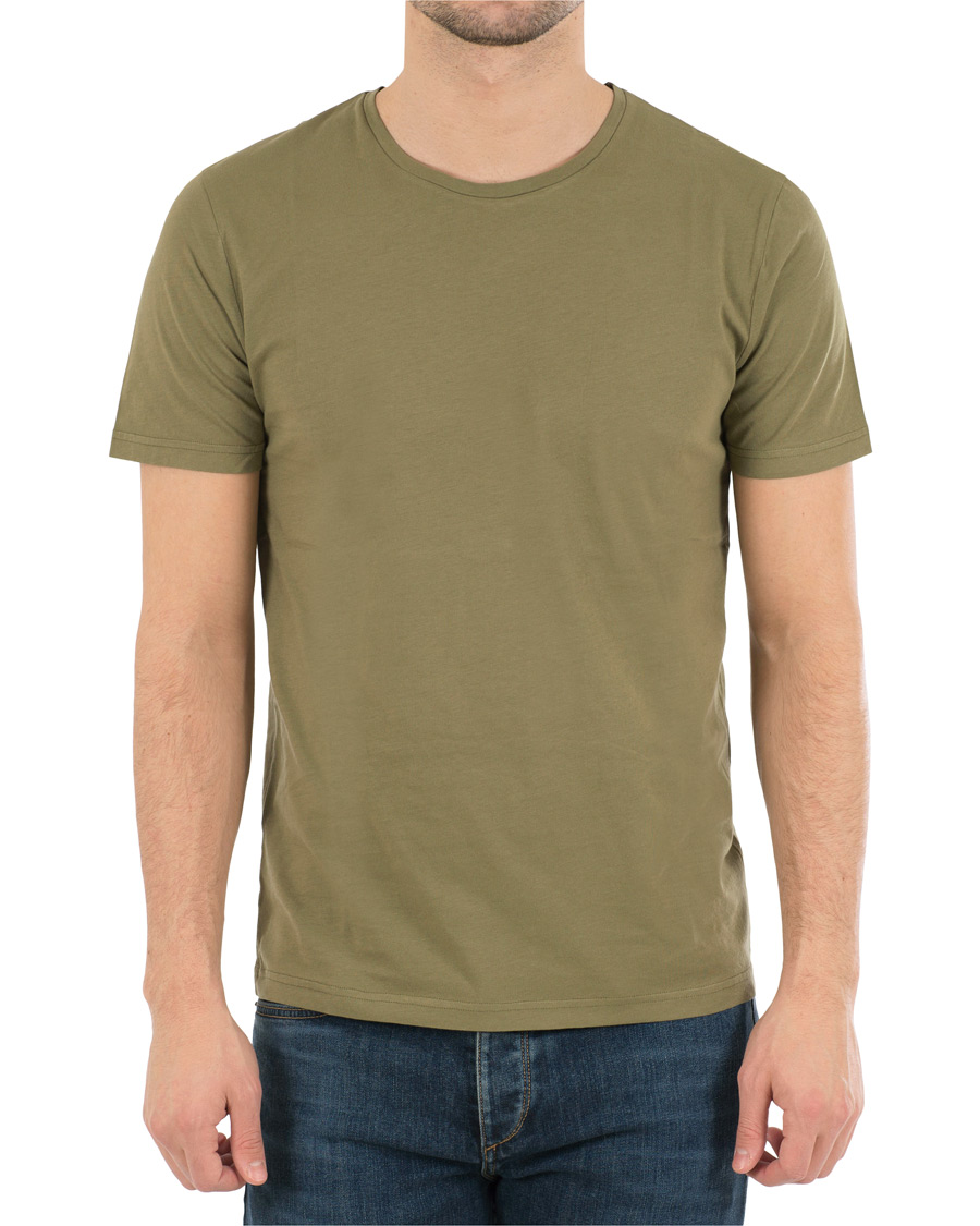 Homme | T-shirts | A Day's March | Organic Tee Thyme Green