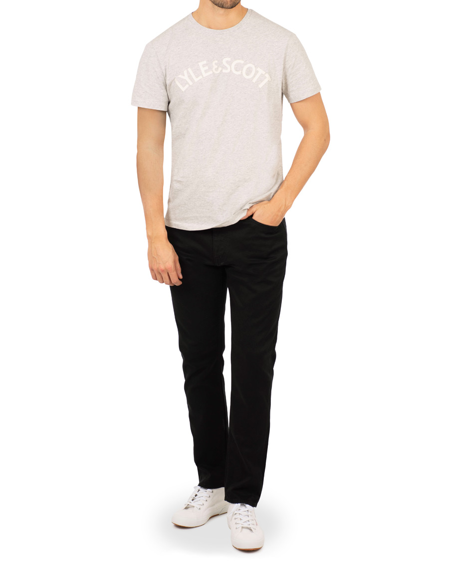 Homme | T-shirts | Lyle & Scott | Logo Crew Neck Tee Light Grey Marl