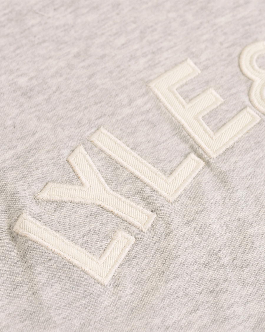 Homme | T-shirts | Lyle & Scott | Logo Crew Neck Tee Light Grey Marl