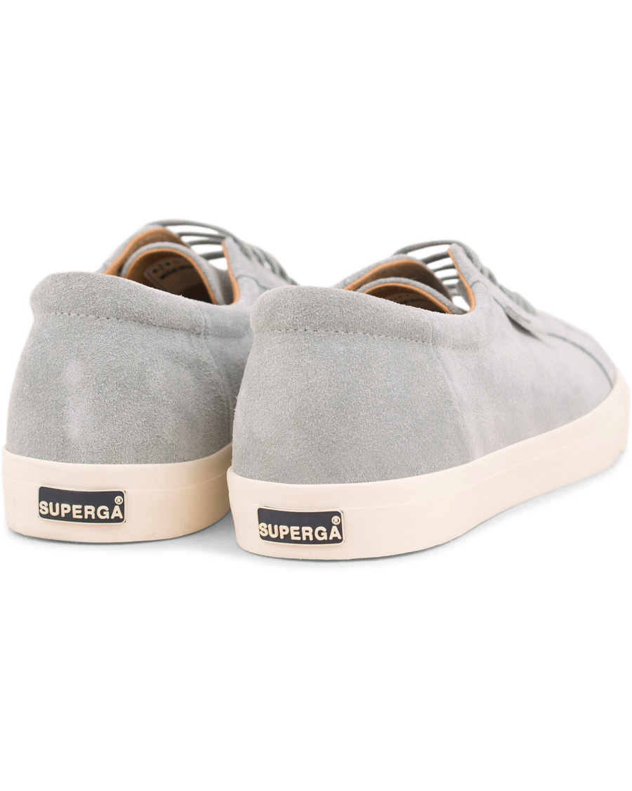 Heren | Superga Suede Sneaker Light Grey | Superga | Suede Sneaker Light Grey