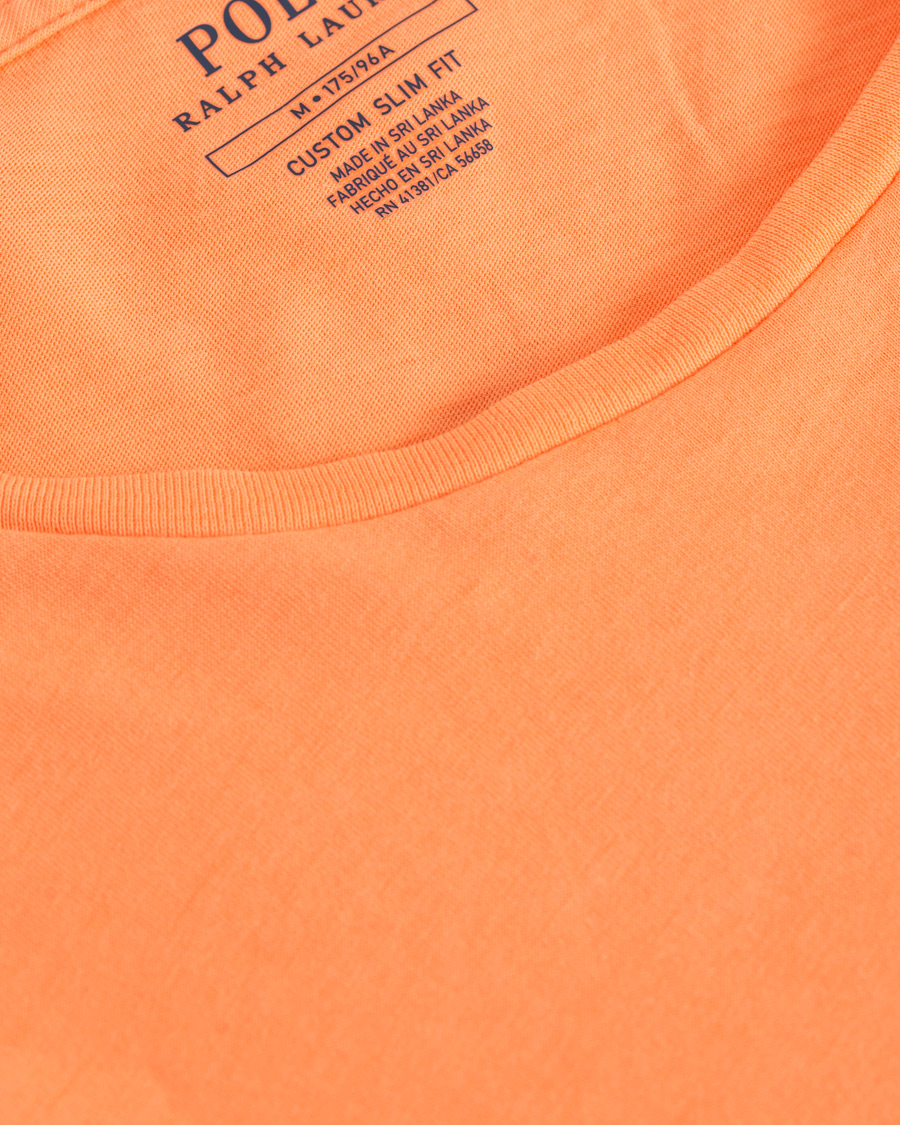 Heren | T-shirts | Polo Ralph Lauren | Crew Neck Pocket Tee Classic Peach