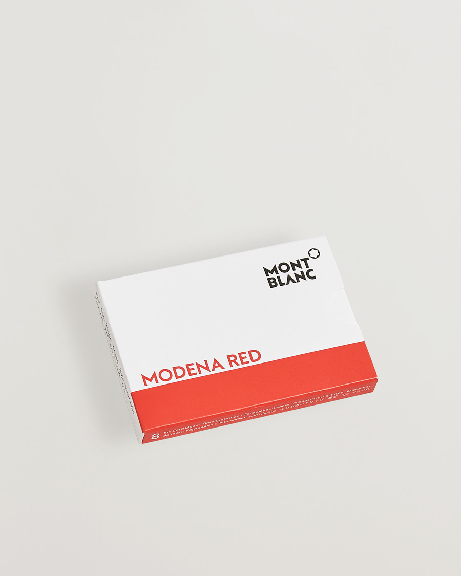 Heren | Pennen | Montblanc | Ink Cartridges Modena Red