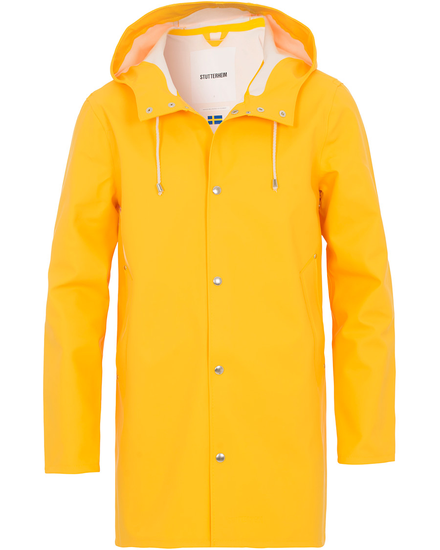 Homme | Manteaux Et Vestes | Stutterheim | Stockholm Raincoat Yellow