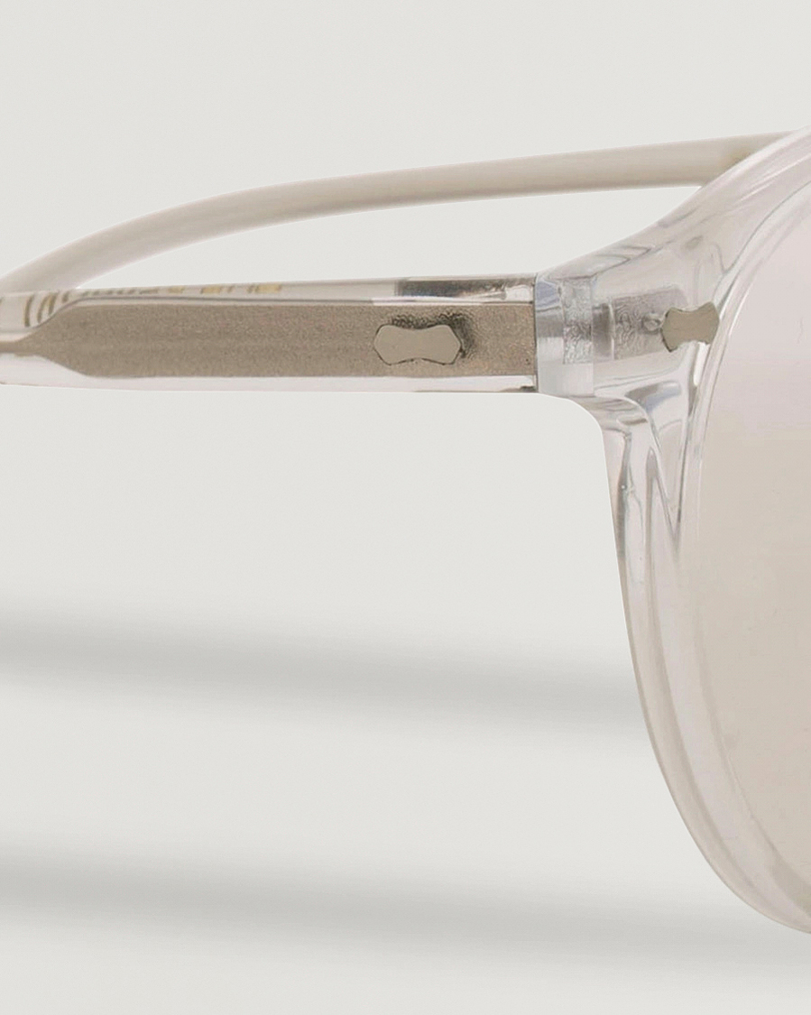 Heren | Zonnebrillen | TBD Eyewear | Pleat Clip On Sunglasses Transparent