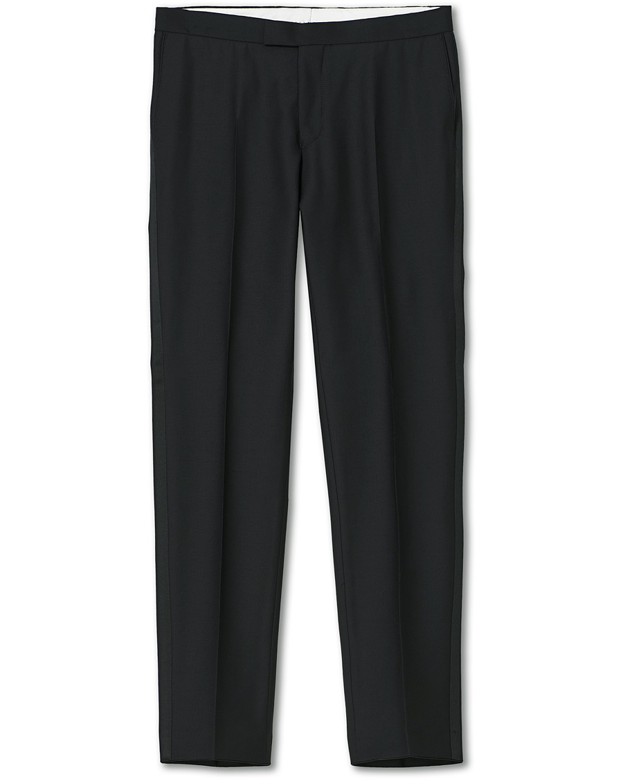 Homme | Pantalons | Oscar Jacobson | Duke Tuxedo Trouser Black