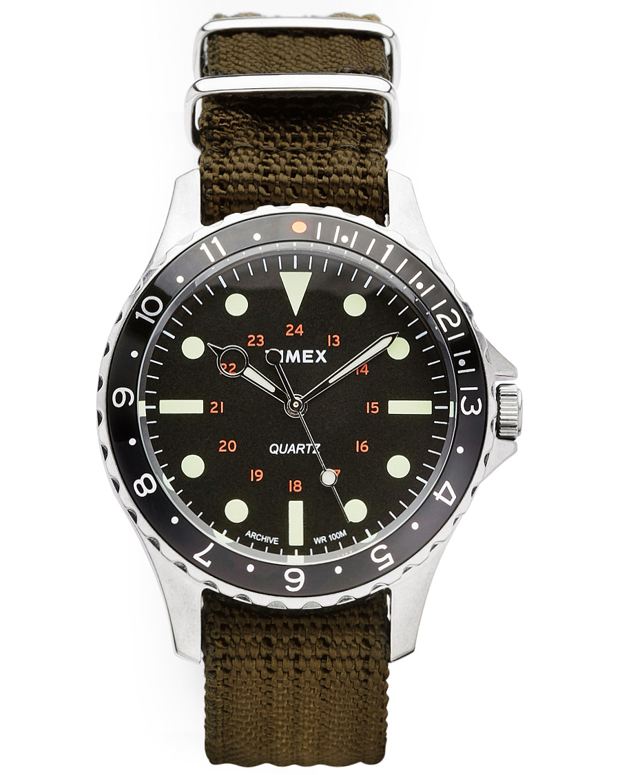 Homme | Timex Navi Harbor Steel/Black Dial | Timex | Navi Harbor Steel/Black Dial