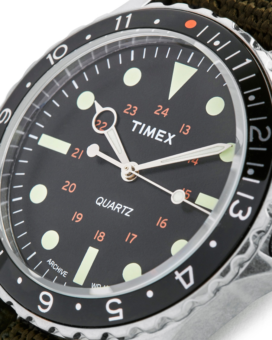 Homme | Timex Navi Harbor Steel/Black Dial | Timex | Navi Harbor Steel/Black Dial