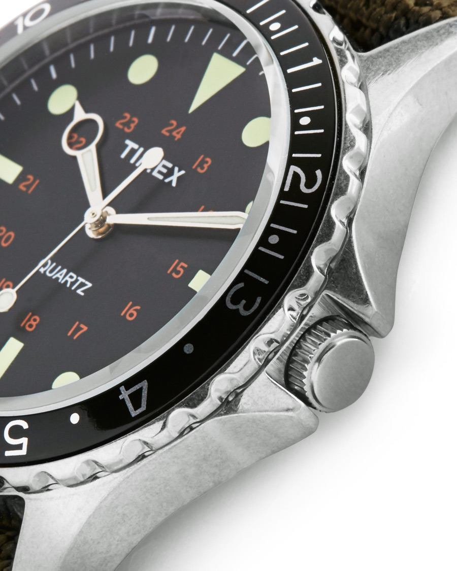 Homme | Timex Navi Harbor Steel/Black Dial | Timex | Navi Harbor Steel/Black Dial
