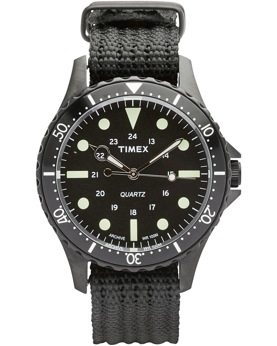 Homme | Timex Navi Harbor Black/Black Dial | Timex | Navi Harbor Black/Black Dial