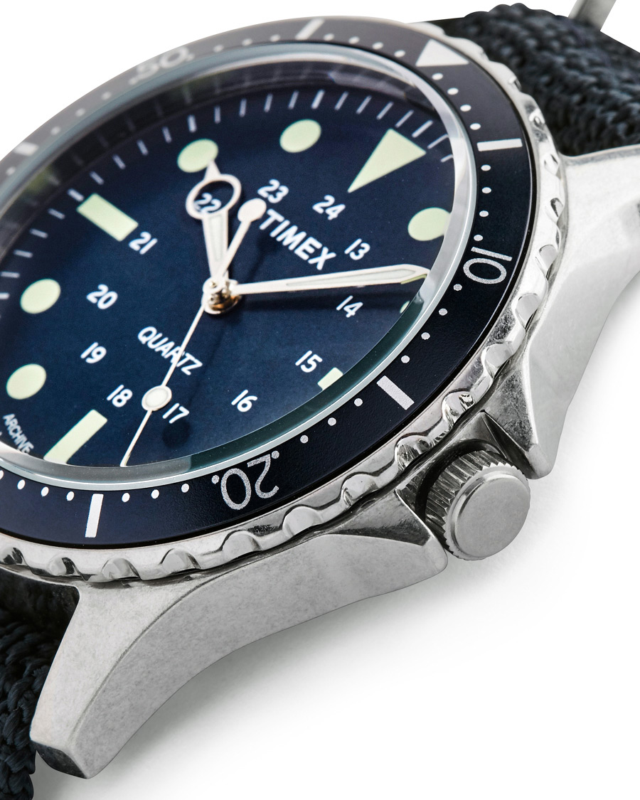 Homme | Timex Navi Harbor Steel/Blue Dial | Timex | Navi Harbor Steel/Blue Dial