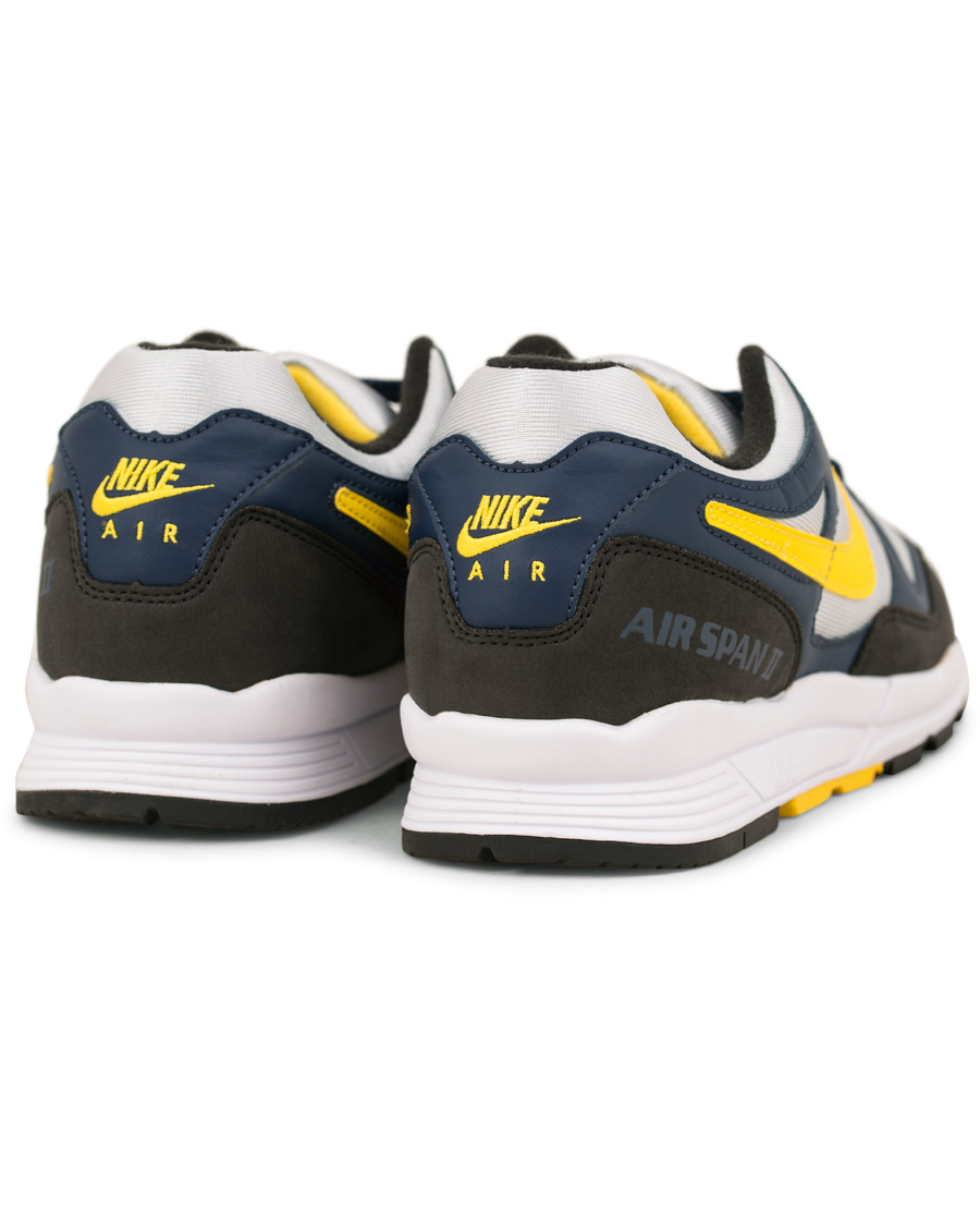 Homme | Nike Air Span Running Sneaker White/Blue | Nike | Air Span Running Sneaker White/Blue