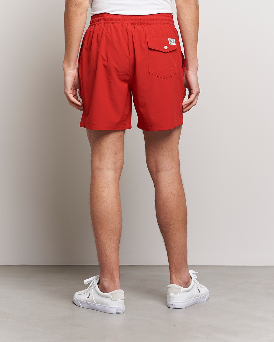 Heren | Zwembroek | Polo Ralph Lauren | Traveler Boxer Swim Shorts RL Red