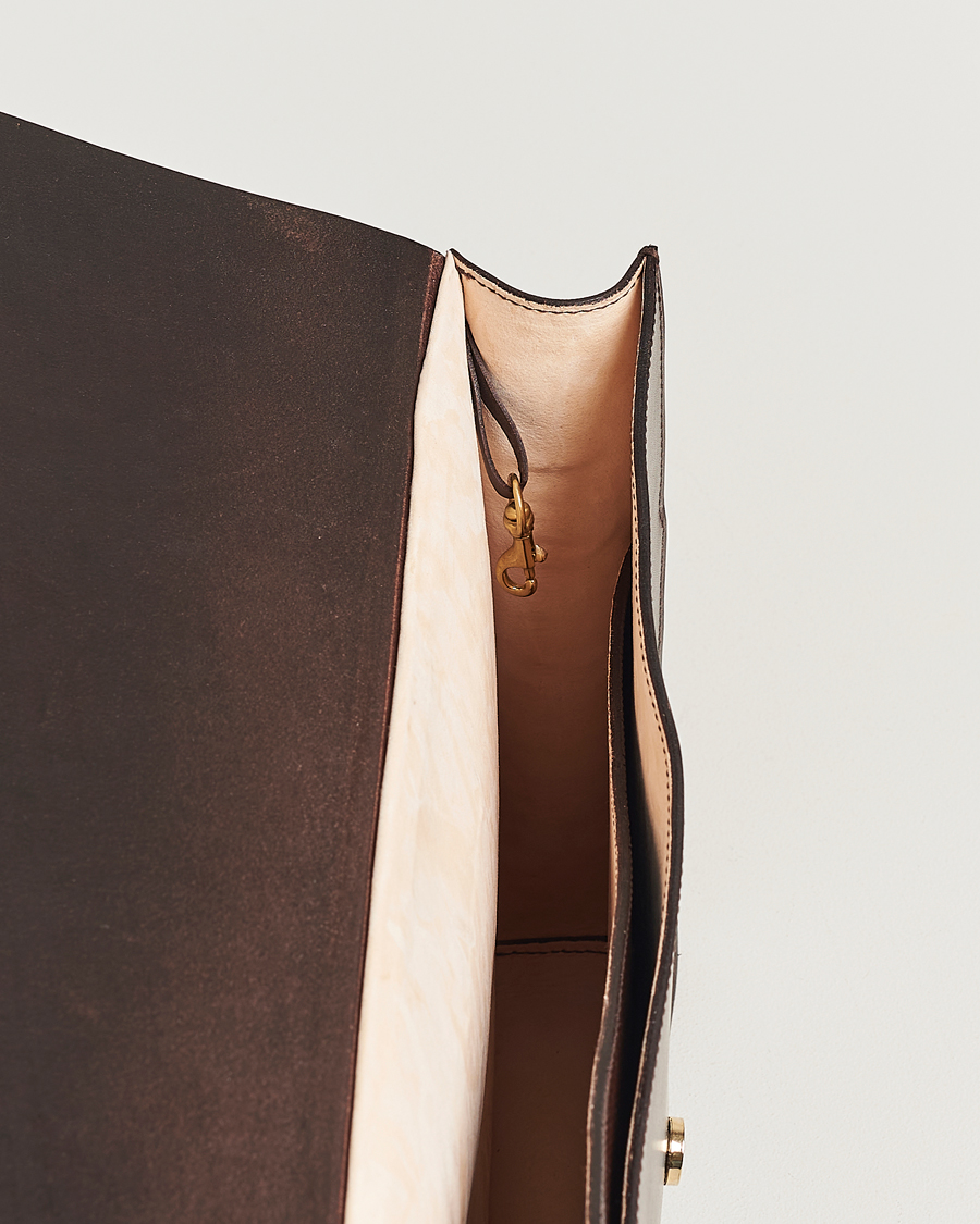 Heren | Tassen | Tärnsjö Garveri | Messenger Bag 3-In-1 Dark Brown