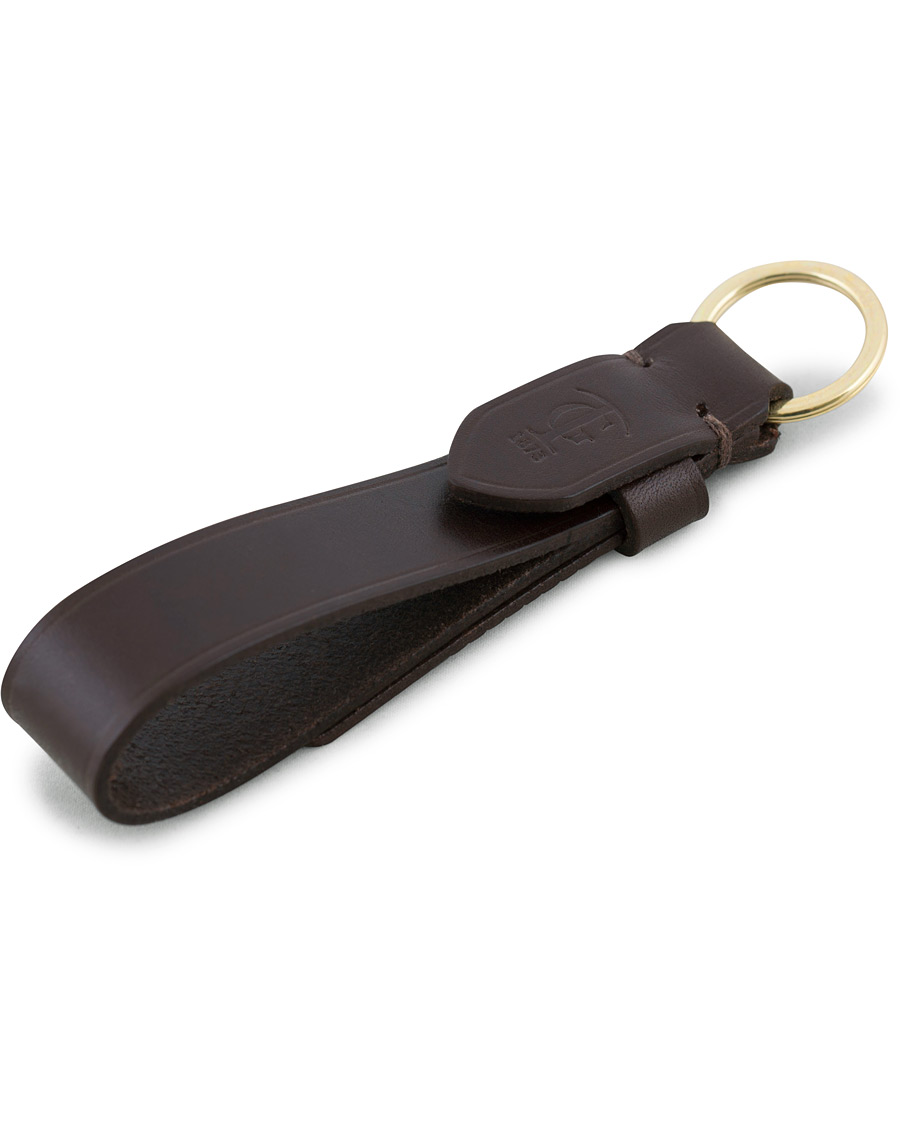 Homme | Porte-Clés | Tärnsjö Garveri | Key Loop Dark Brown