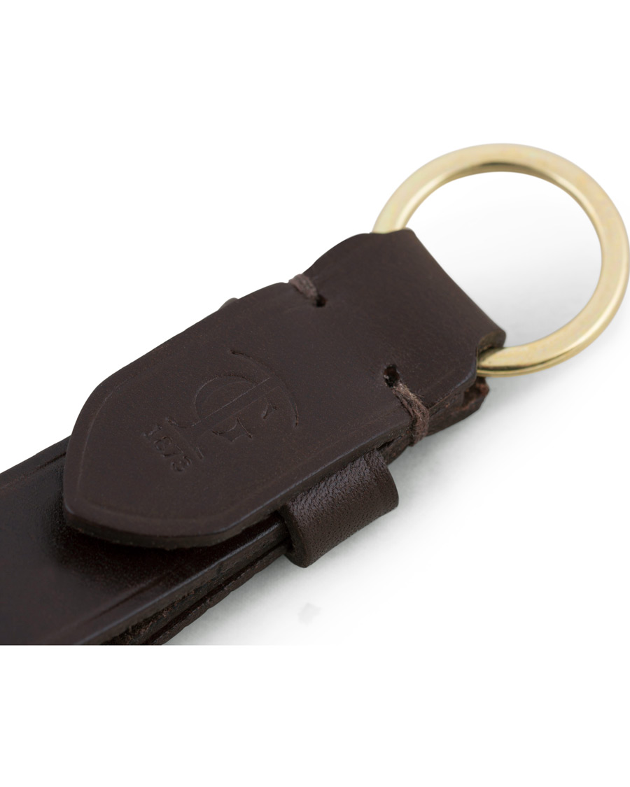 Homme | Porte-Clés | Tärnsjö Garveri | Key Loop Dark Brown