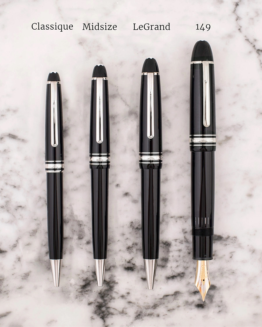 Homme | Stylos | Montblanc | 162 Meisterstück Rollerball LeGrand Pen Black/Yellow Gold