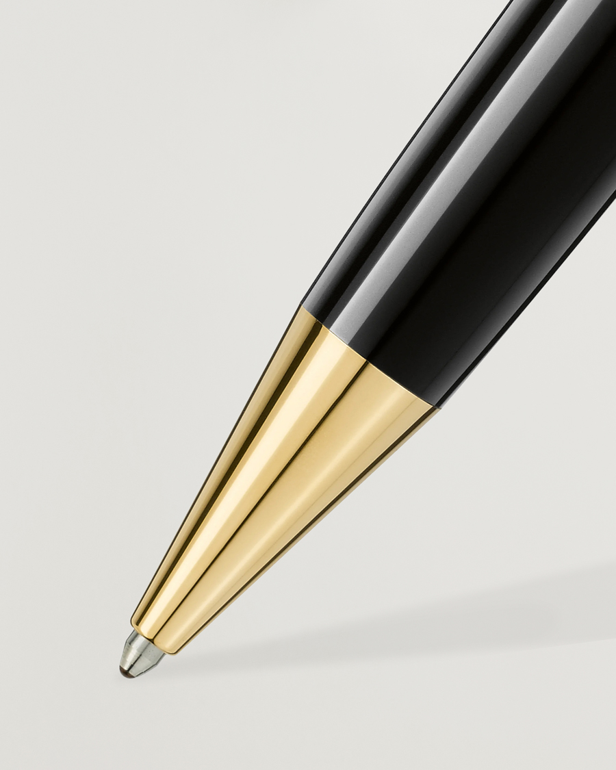 Homme | Montblanc 161 Meisterstück Ballpoint LeGrand Pen Black/Yellow Gold | Montblanc | 161 Meisterstück Ballpoint LeGrand Pen Black/Yellow Gold
