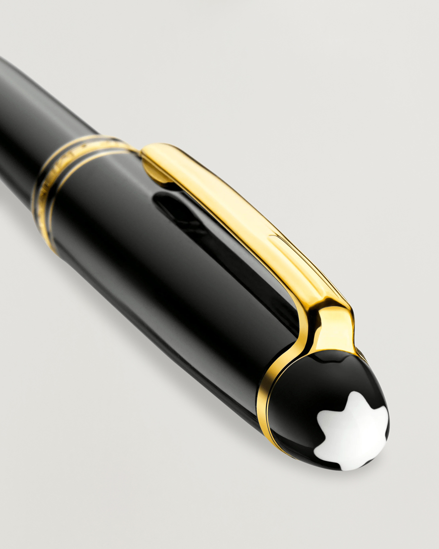 Homme | Montblanc 161 Meisterstück Ballpoint LeGrand Pen Black/Yellow Gold | Montblanc | 161 Meisterstück Ballpoint LeGrand Pen Black/Yellow Gold
