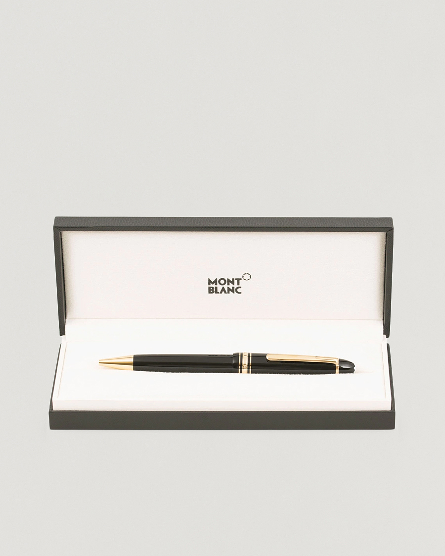 Homme | Montblanc 161 Meisterstück Ballpoint LeGrand Pen Black/Yellow Gold | Montblanc | 161 Meisterstück Ballpoint LeGrand Pen Black/Yellow Gold