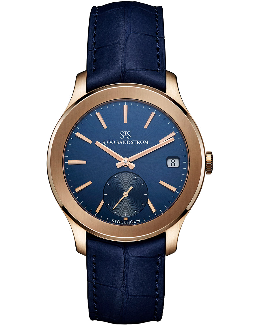 Homme | Sjöö Sandström Royal Capital AU-1740-2 Limited Edition Blue Alligator | Sjöö Sandström | Royal Capital AU-1740-2 Limited Edition Blue Alligator