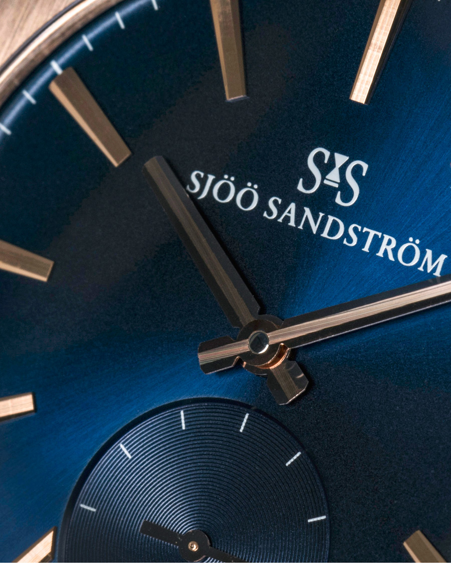 Homme | Sjöö Sandström Royal Capital AU-1740-2 Limited Edition Blue Alligator | Sjöö Sandström | Royal Capital AU-1740-2 Limited Edition Blue Alligator