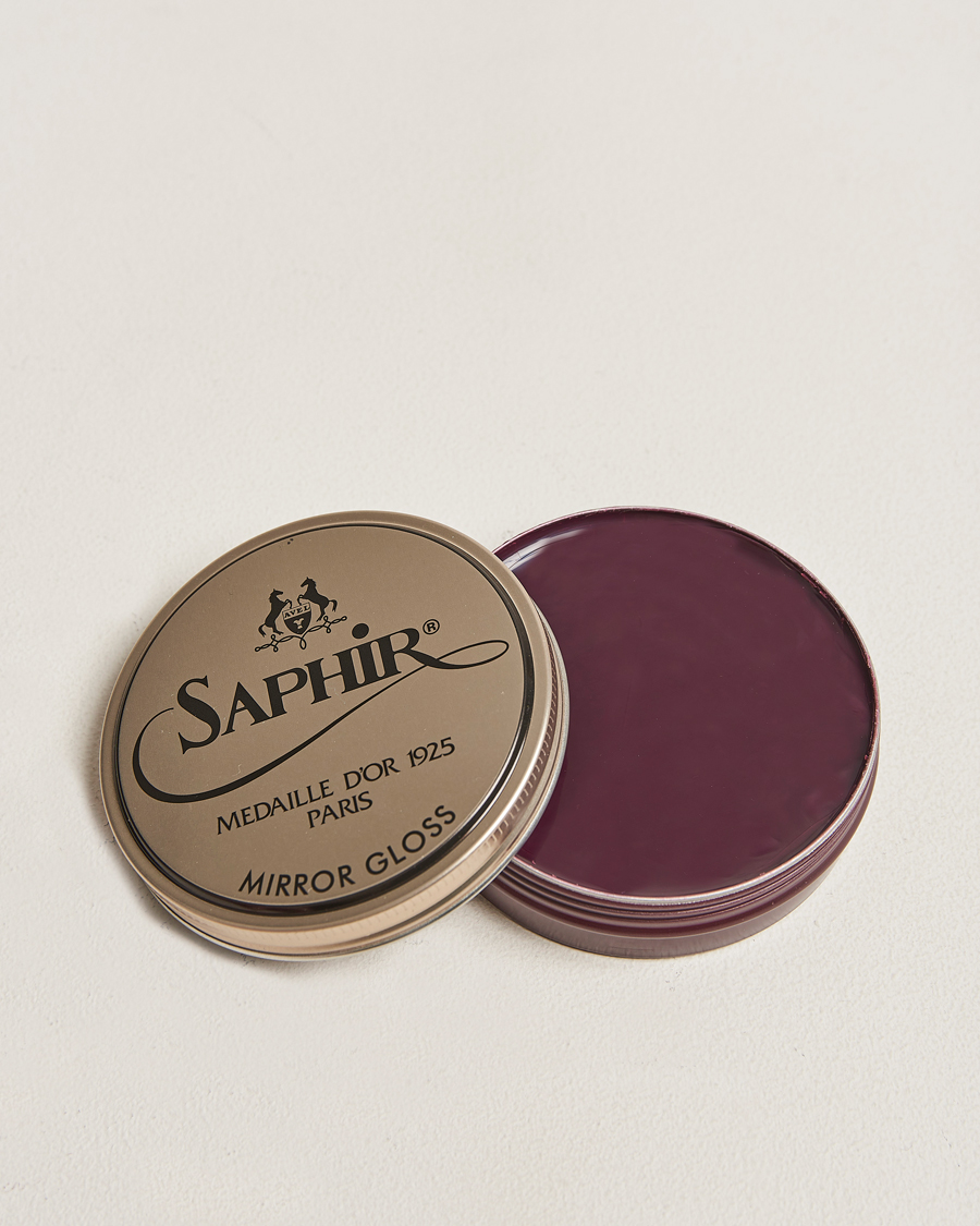 Heren | Schoenverzorging | Saphir Medaille d'Or | Mirror Gloss 75 ml Burgundy