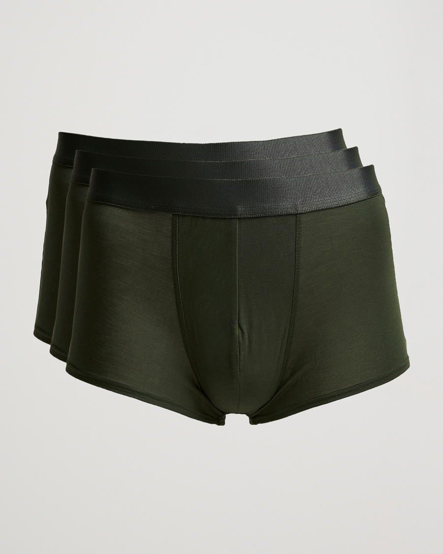 Homme | Sous-Vêtements Et Chaussettes | CDLP | 3-Pack Boxer Trunk Green