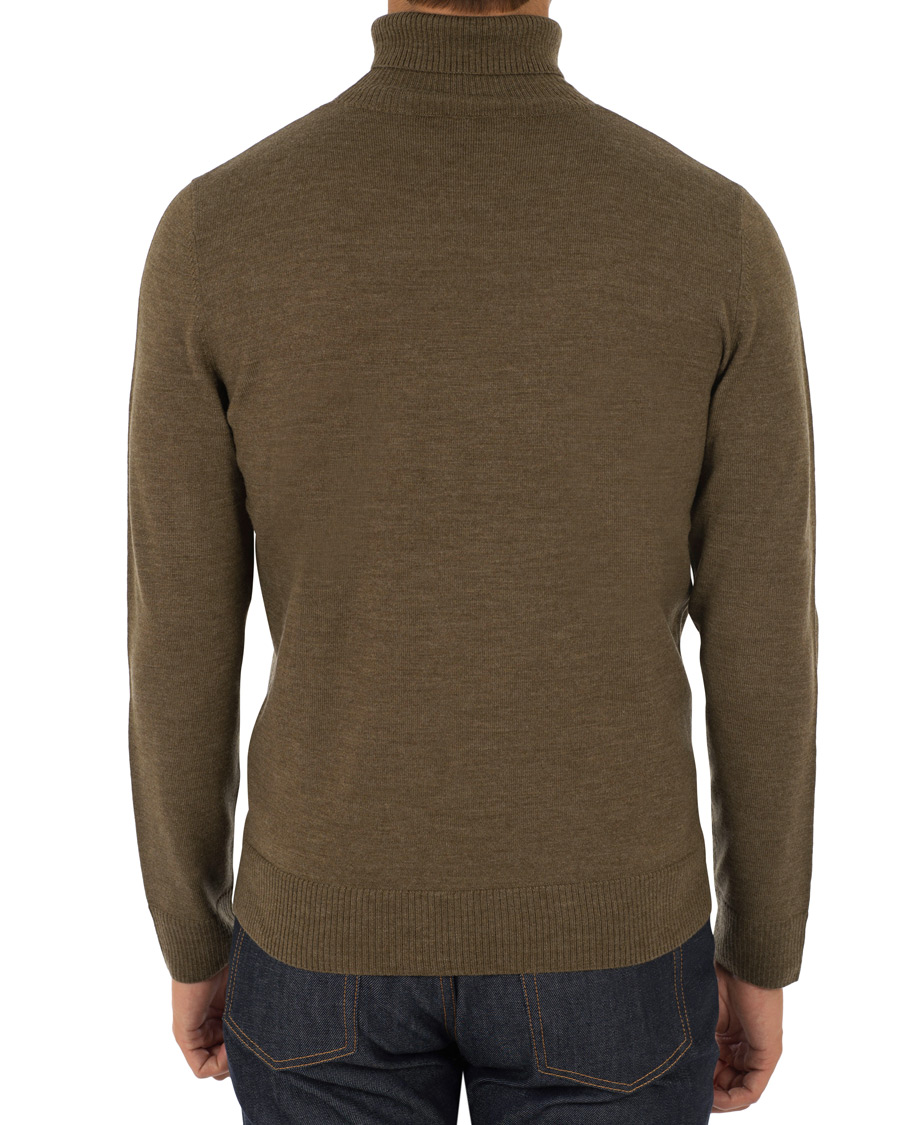 Heren | Truien | A.P.C. | Marcelino Rollneck Khaki Chine