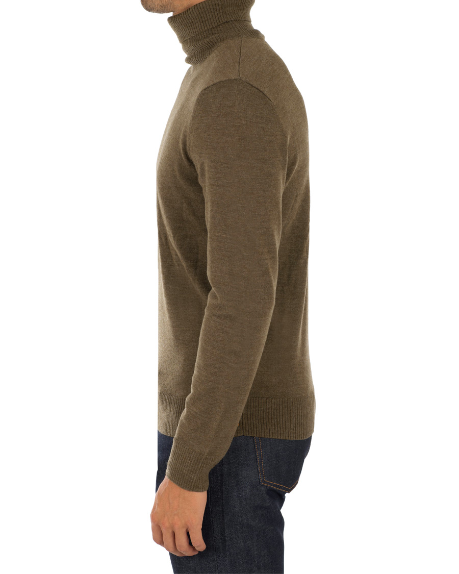 Heren | Truien | A.P.C. | Marcelino Rollneck Khaki Chine