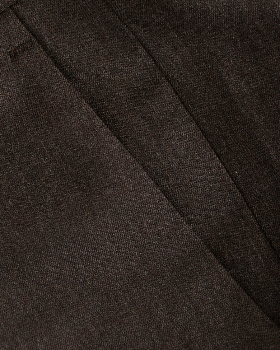 Heren | Broeken | NN07 | New Theo 1249 Wool Trousers Brown