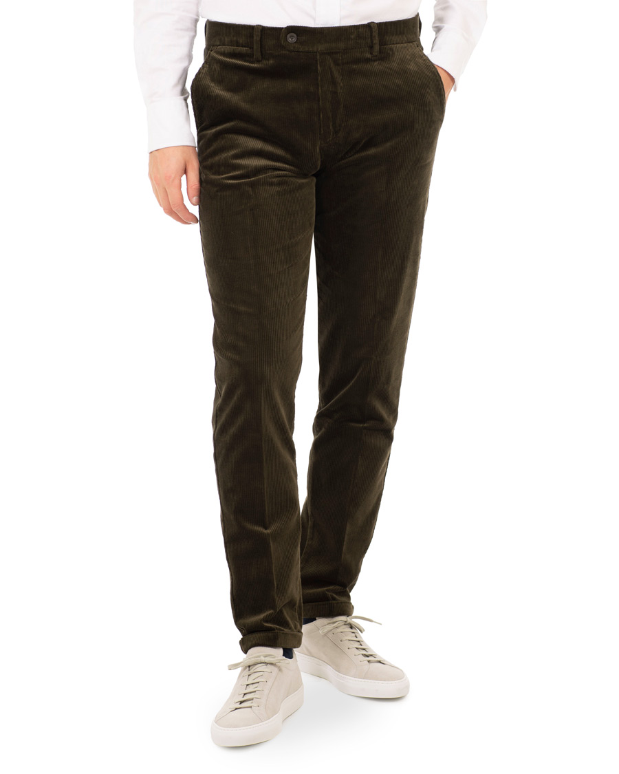 Heren | Broeken | NN07 | Soho Corduroy Trousers Green
