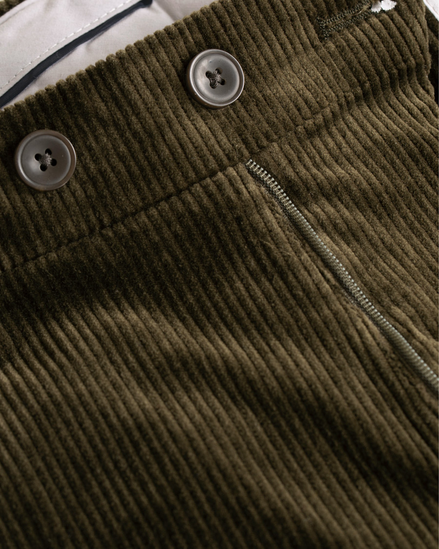 Heren | Broeken | NN07 | Soho Corduroy Trousers Green