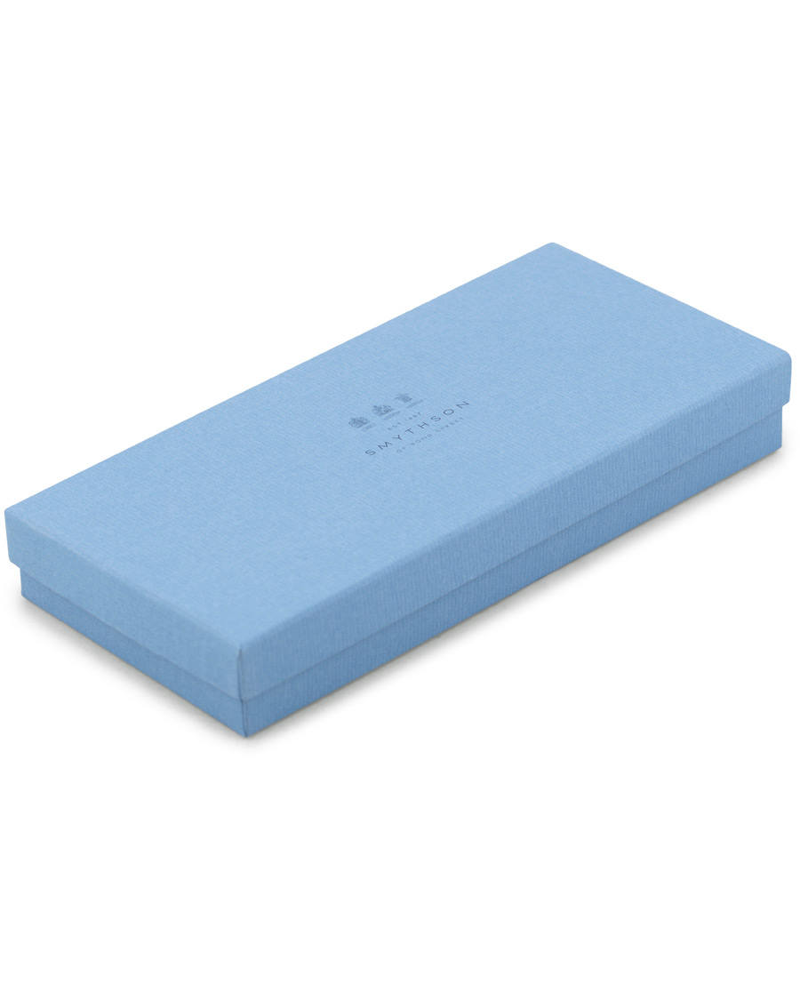 Homme | Smythson Panama Double Pencil Case Black | Smythson | Panama Double Pencil Case Black