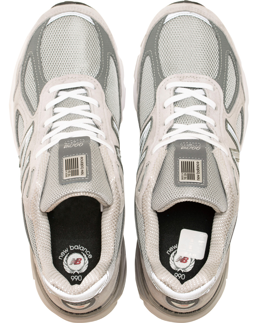 Heren | New Balance Made in USA 990 Running Sneaker Grey | New Balance | Made in USA 990 Running Sneaker Grey