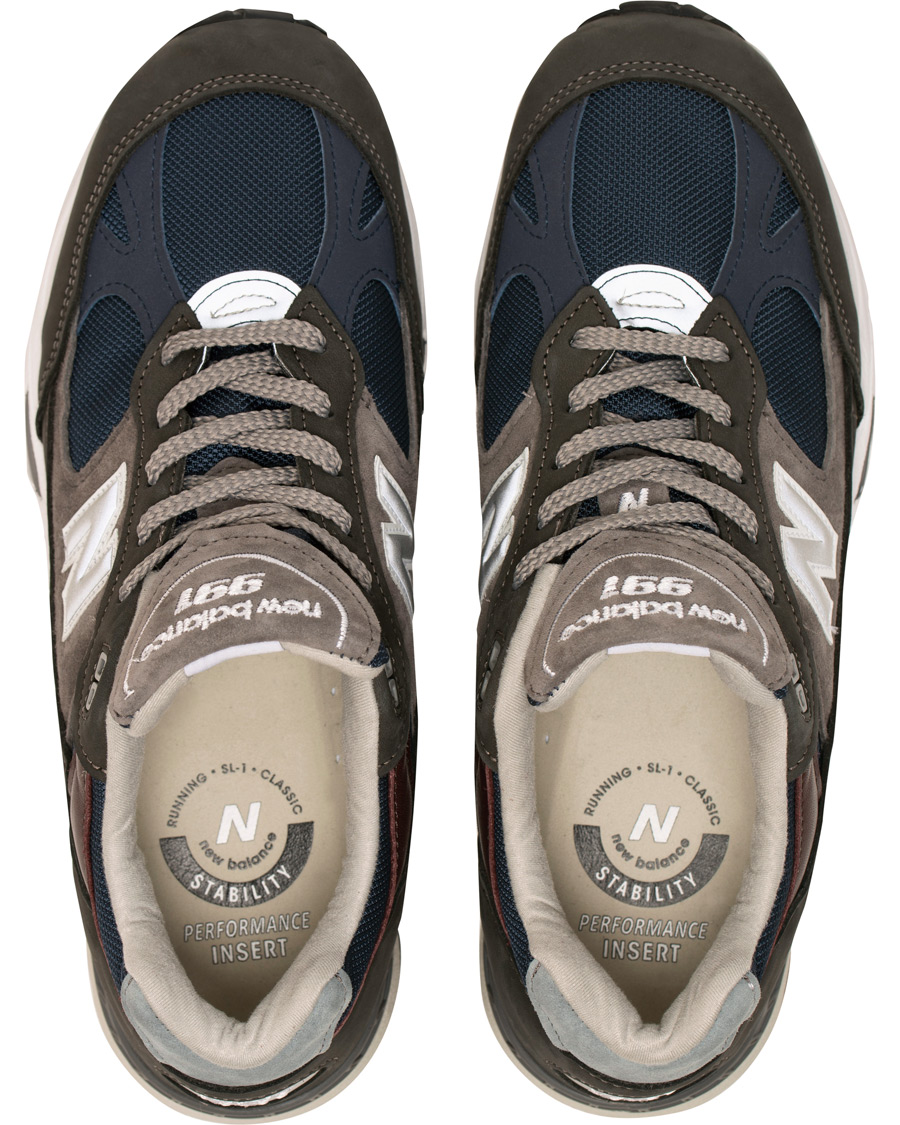 Homme | New Balance Made in England 991 Sneaker Navy/Grey | New Balance | Made in England 991 Sneaker Navy/Grey