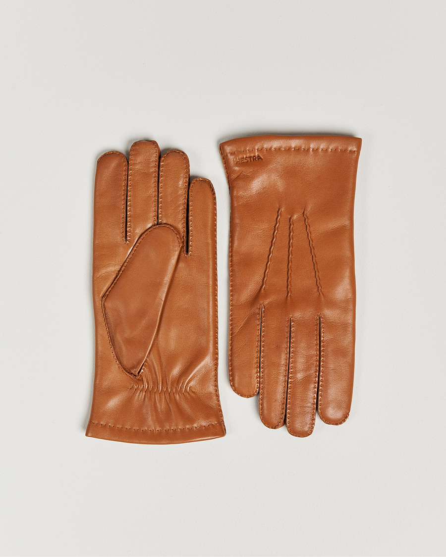 Homme | Gants | Hestra | Edward Wool Lined Glove Cognac