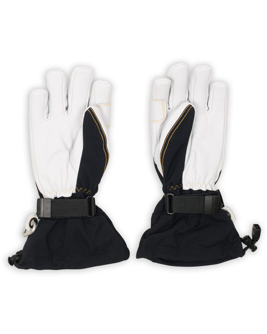 Homme | Hestra Army Leather GORE-TEX® Glove Black/White | Hestra | Army Leather GORE-TEX® Glove Black/White