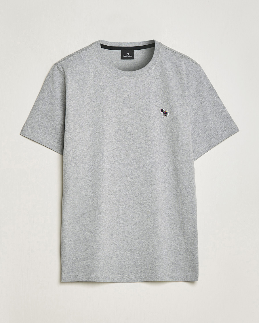 Homme | T-shirts | PS Paul Smith | Organic Cotton Zebra T-Shirt Grey