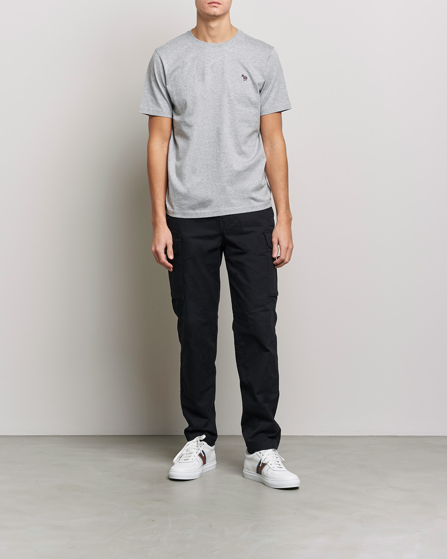 Homme | T-shirts | PS Paul Smith | Organic Cotton Zebra T-Shirt Grey