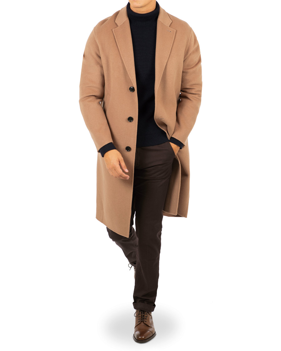 Homme | Manteaux Et Vestes | Filippa K | Luke Wool/Cashmere Coat Camel
