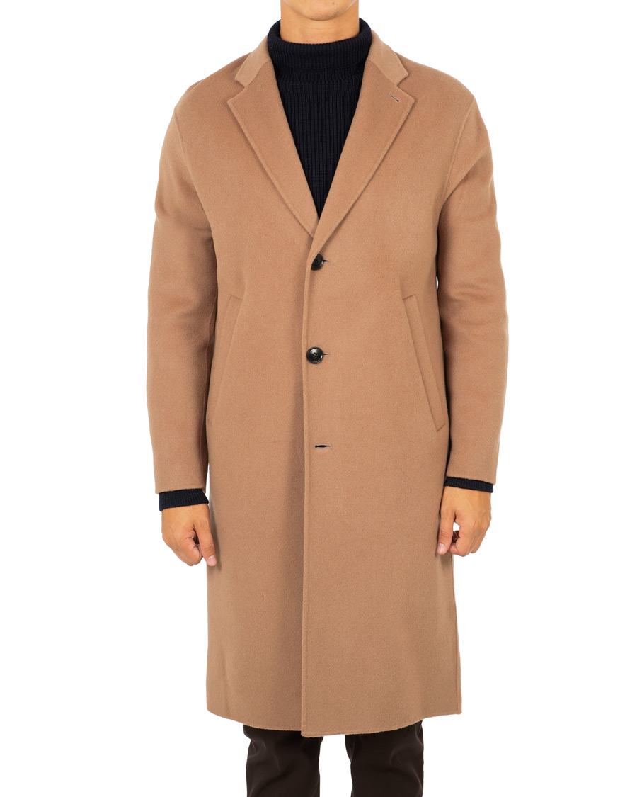 Homme | Manteaux Et Vestes | Filippa K | Luke Wool/Cashmere Coat Camel