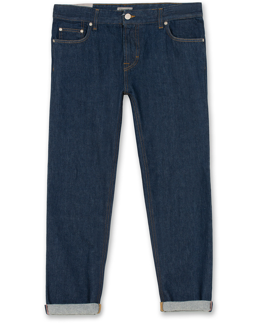 Heren | Jeans | Filippa K | Byron Selvedge Jeans Blue Wash