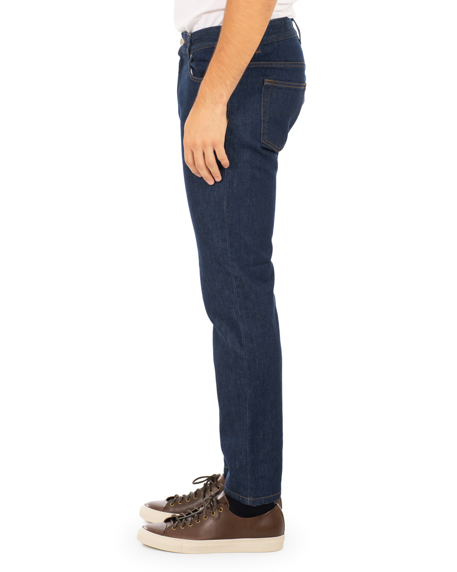 Heren | Jeans | Filippa K | Byron Selvedge Jeans Blue Wash