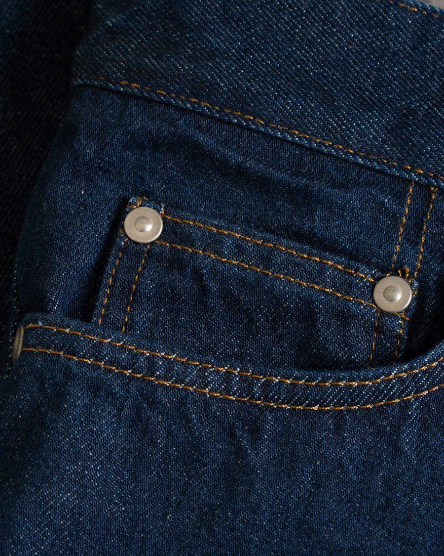 Heren | Jeans | Filippa K | Byron Selvedge Jeans Blue Wash