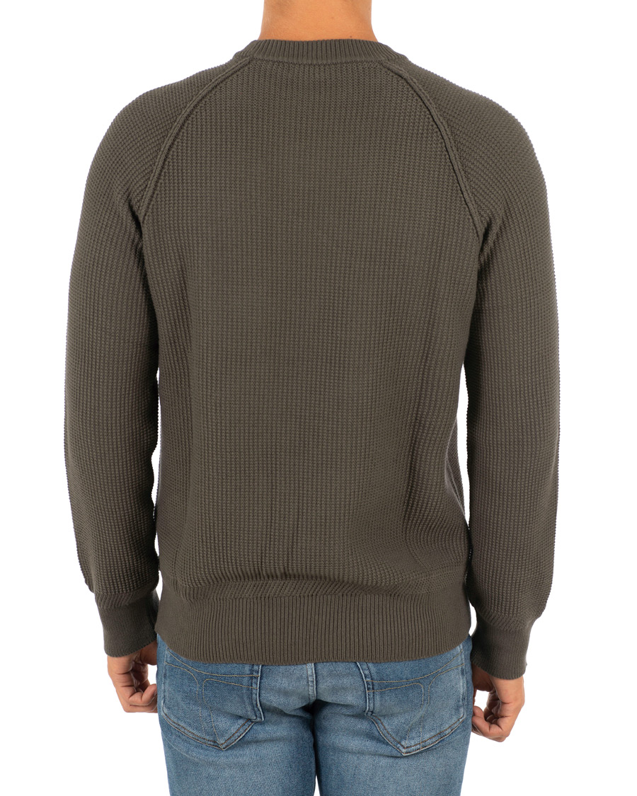 Heren | Truien | Filippa K | Cotton Texture R Neck Sweater Beluga