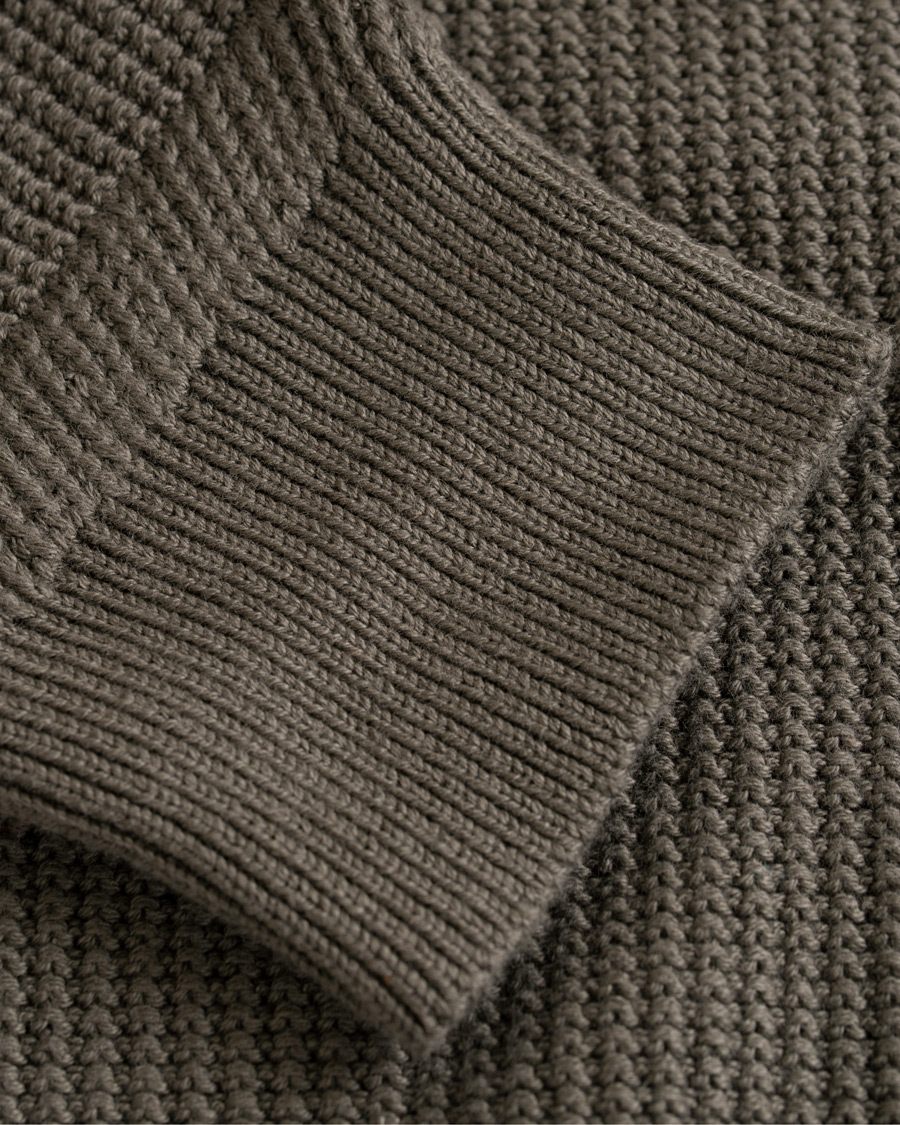 Heren | Truien | Filippa K | Cotton Texture R Neck Sweater Beluga