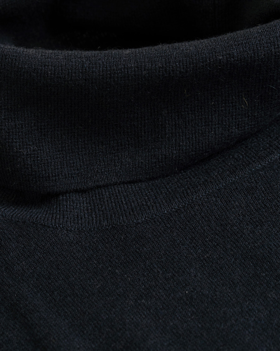 Homme | Pulls Et Tricots | Filippa K | Wool/Silk Rollneck Dark Navy
