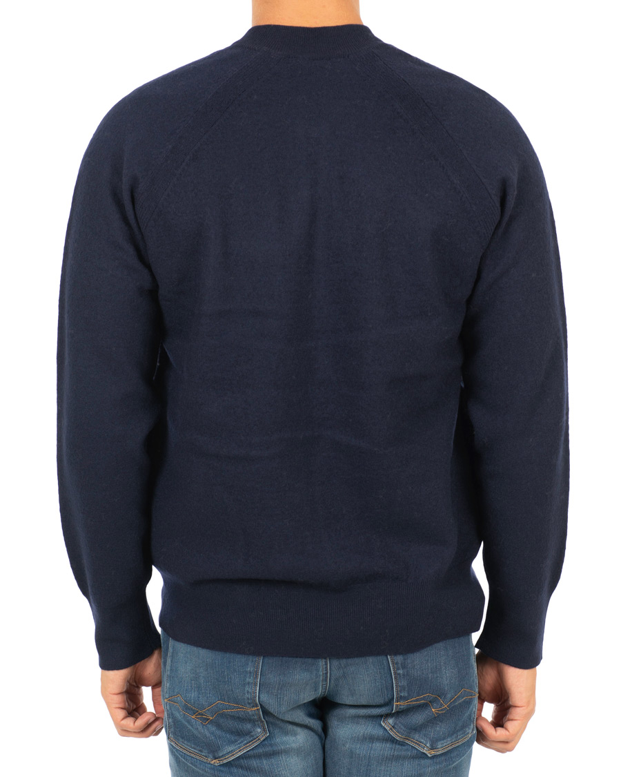 Homme | Pulls Et Tricots | Filippa K | Boiled Wool Zip Jacket Hope