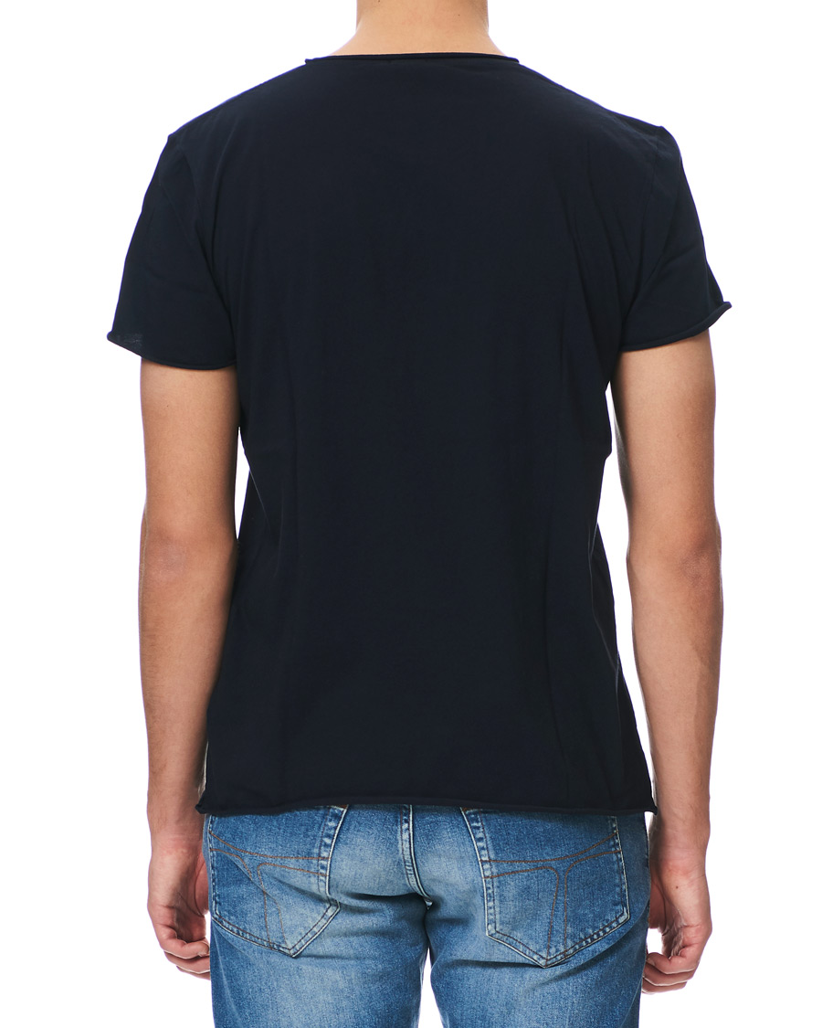 Homme | T-shirts | Filippa K | Roll Neck Tee Navy