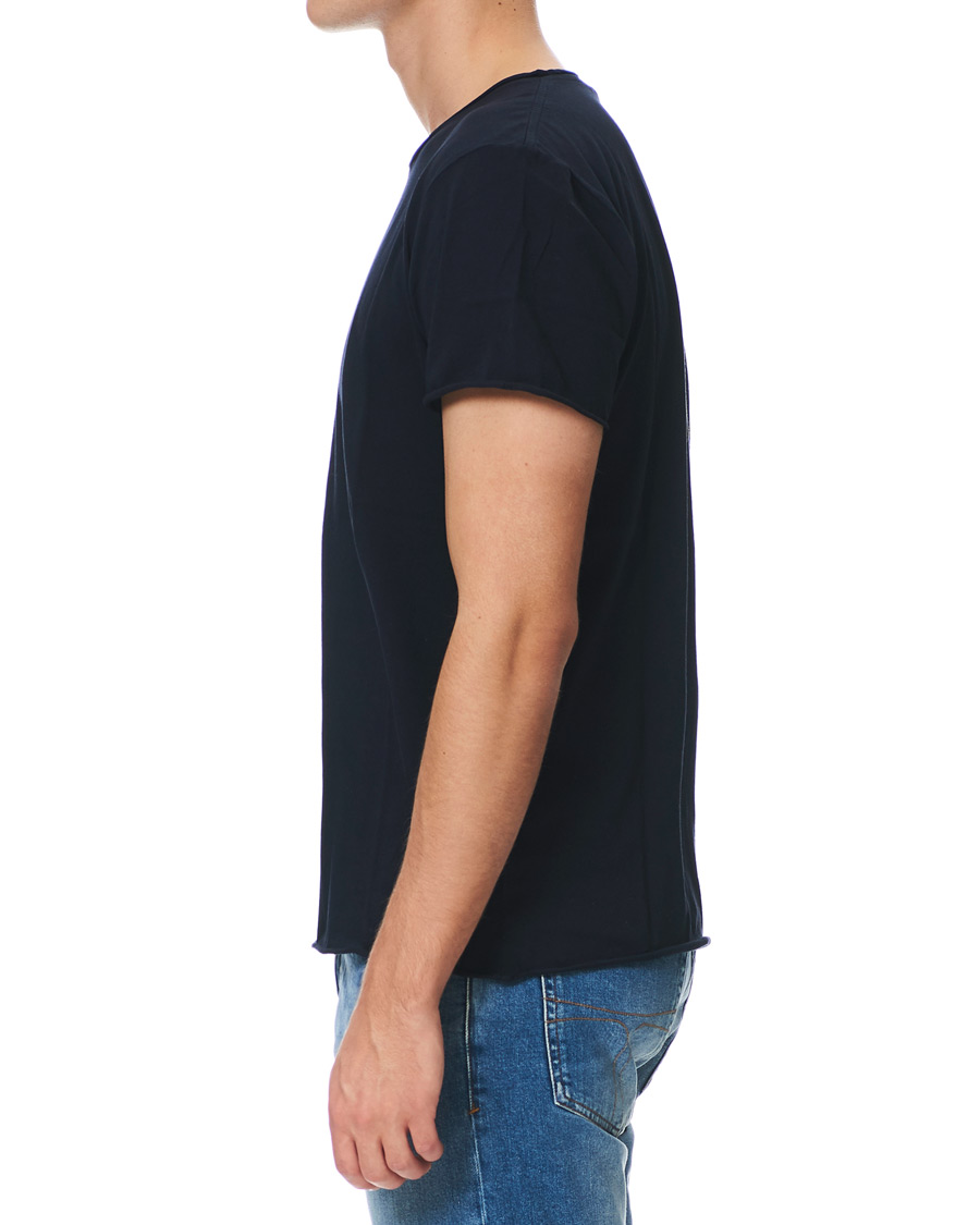 Homme | T-shirts | Filippa K | Roll Neck Tee Navy